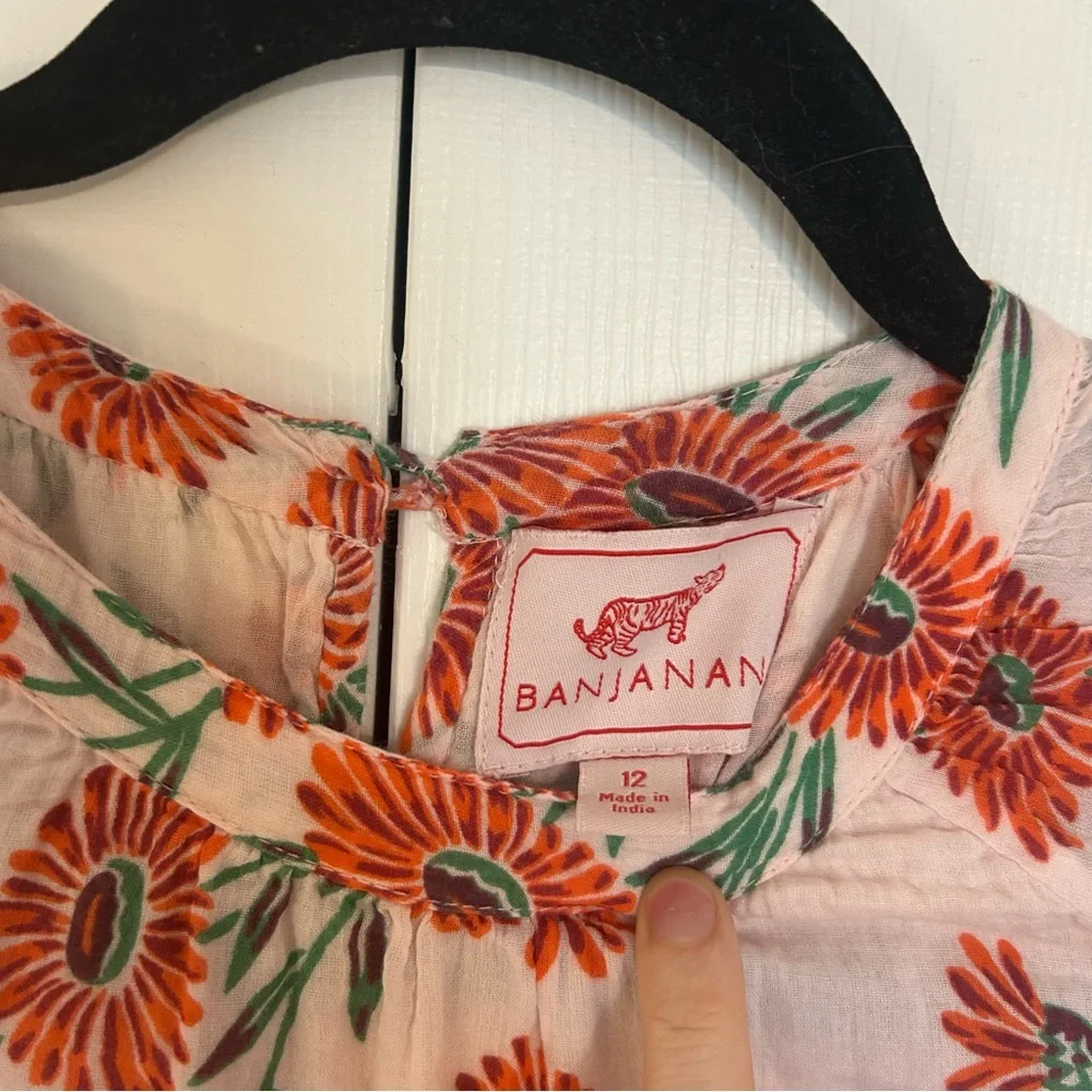 Banjanan Kids Dress‎ in Dune Daisy Size 12